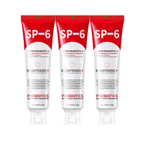 3 Pack [ Croent ] SP-6 Whitening Toothpaste| Professional Oral Care Freshens Breath Protects Enamel| Long Lasting Freshness| Probiotic Brightening