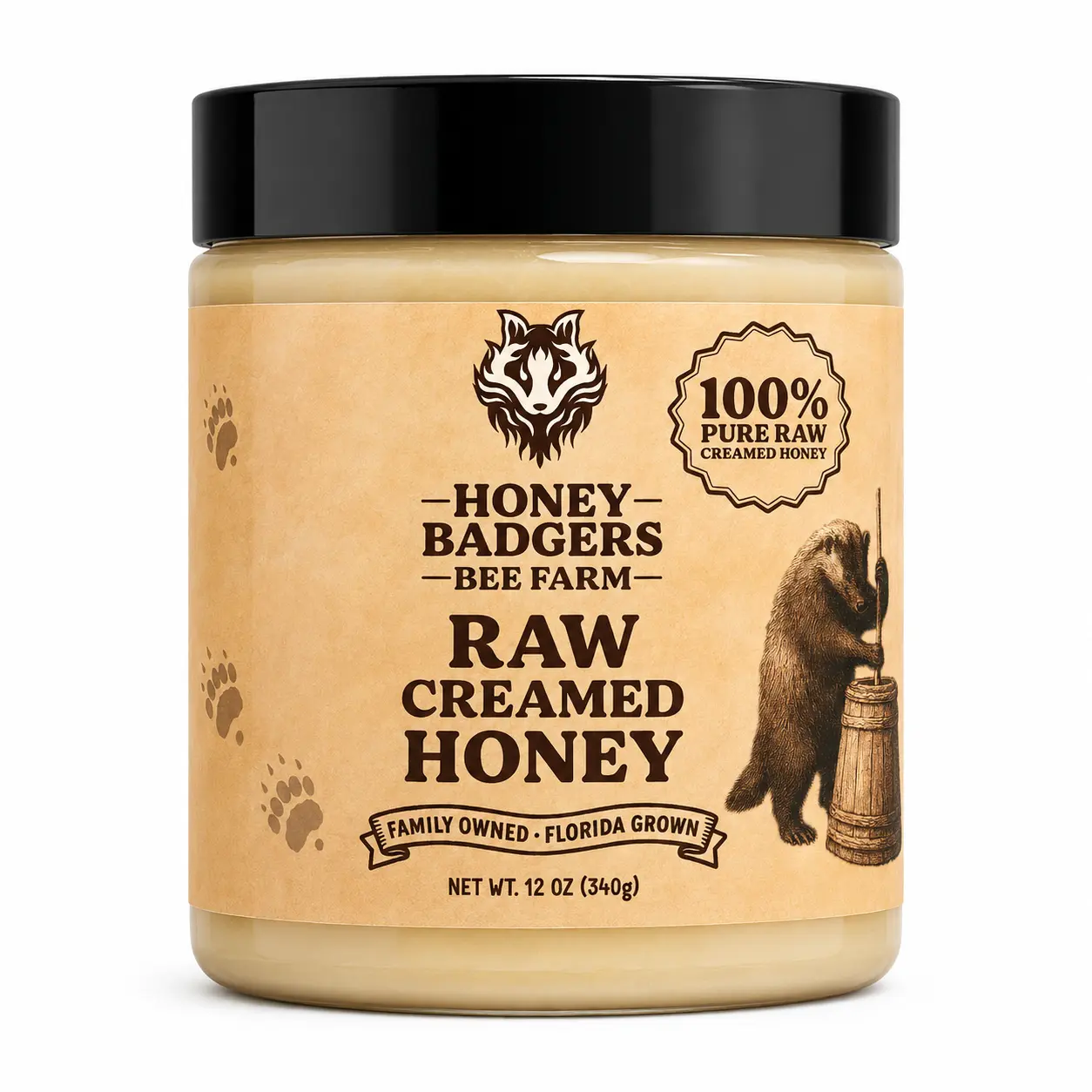 Raw Creamed Honey