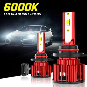 2x 9005 HB3 For Toyota Camry 2007 2008 2009 2010 2011 2012 2013 2014 LED Headlight High Beam Bulbs