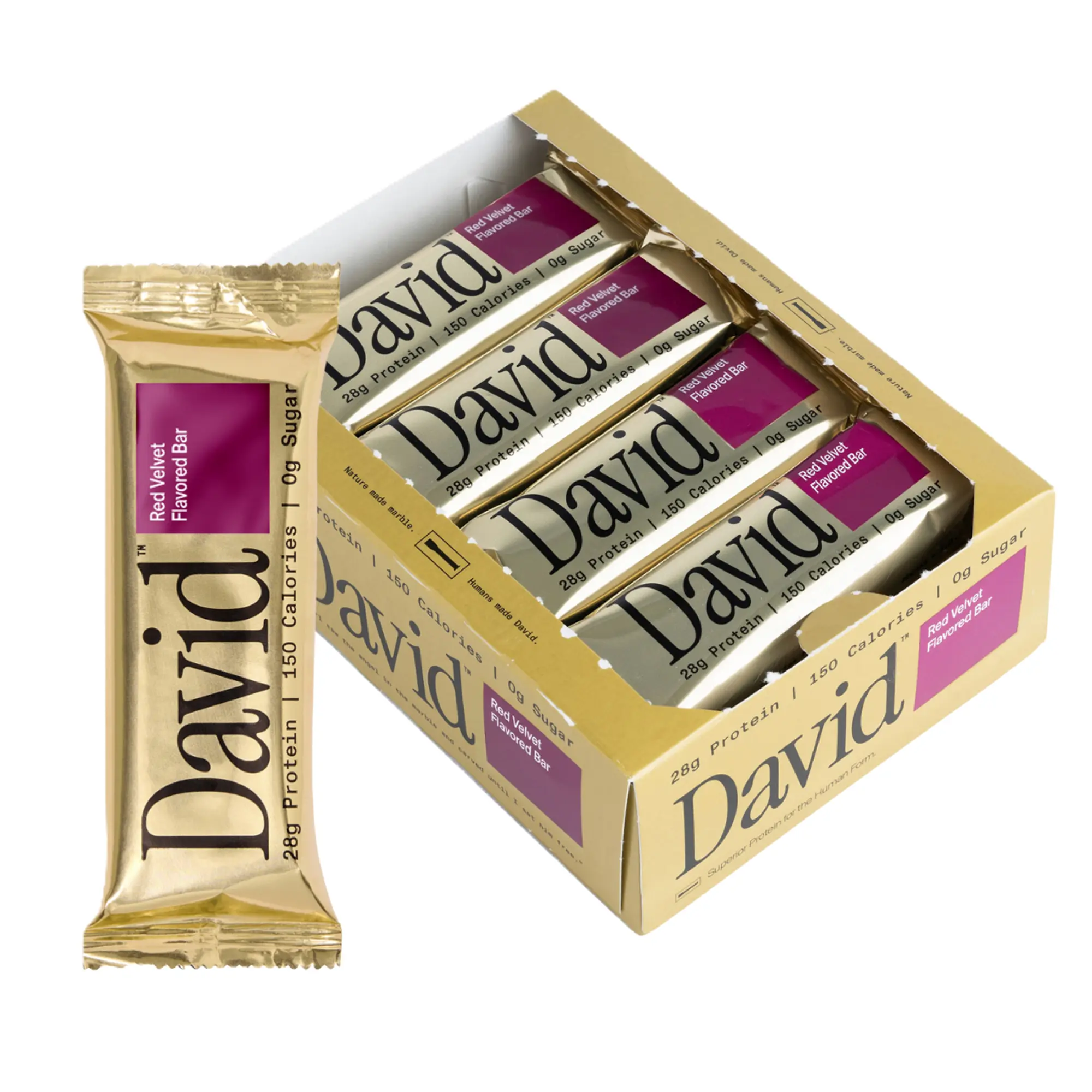 Red Velvet Flavored Bars– 28g Protein, 150 Calories, 0g Sugar. Includes 12 bars. Cocoa Snack Red Velvet Flavored Bars– 28g Protein, 150 Calories, 0g Sugar. Includes 12 bars. Cocoa Snack