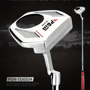 PGM Durable Metal Golf Putter - Low Center Of Gravity & Ball Picking Function