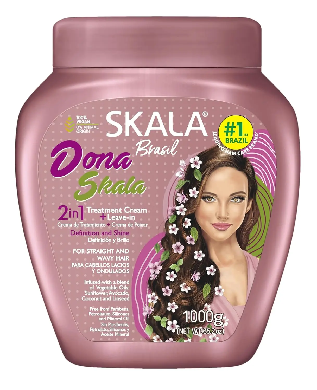 SKALA Dona Hair Cream 1 Pack Haircare Shiny Curls