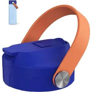 18oz Bottle Lid, Boy Blue