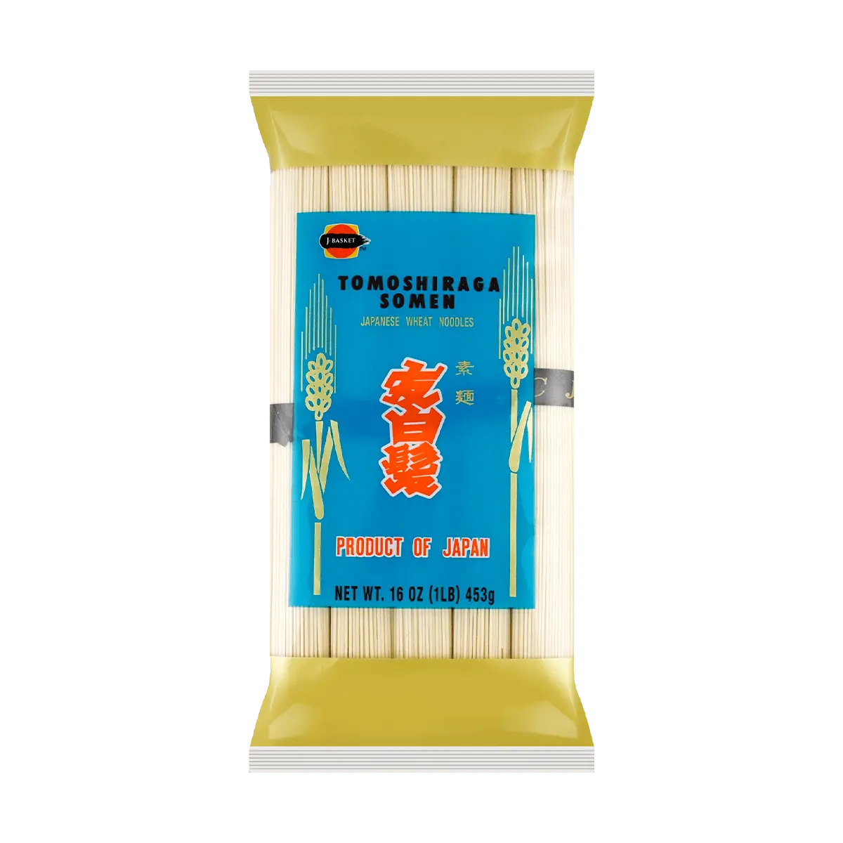J-BASKET Japanese Udon Noodles 16oz Authentic Japanese Style Noodles for Ramen and Stir Fry