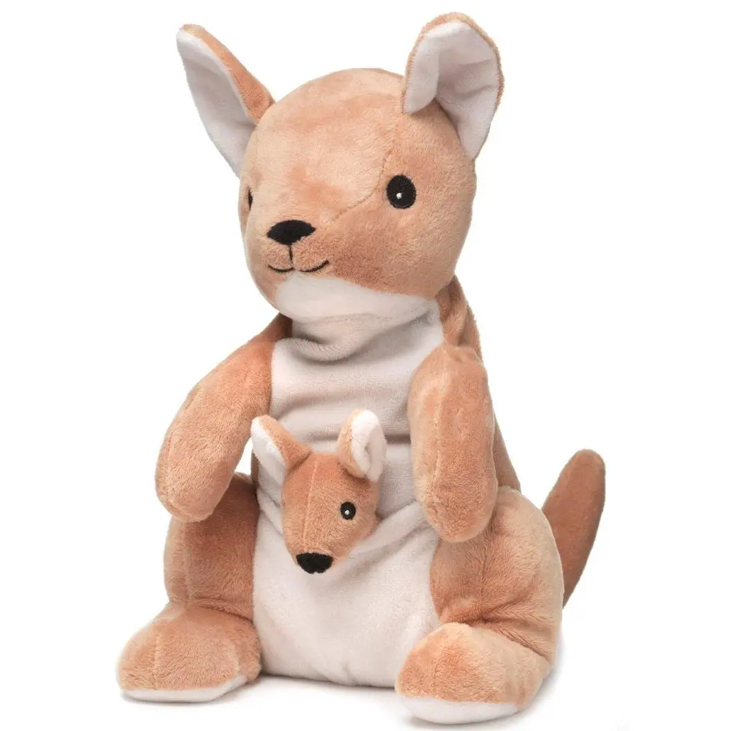 KANGAROO - Warmies Cozy Plush Heatable Lavender Scented Stuffed Animal