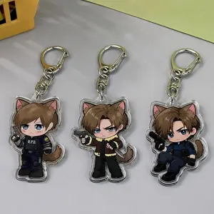 Resident Evil - Leon Kennedy Keychain Acrylic Leon, RE2, RE4, RE9