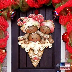 G. Debrekht 8457512H The Greatest Season Holiday Door Decor by Jamie Mills-Price - Christmas Decor