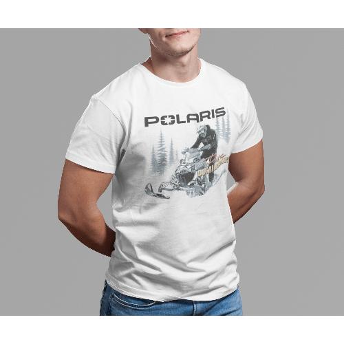 Men's Polaris Big and Tall Pure Dominance Sled Tee Casual Classic Collar Cotton Top Menswear Shirt