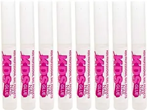 10 pcs KDS Nail Tip Glue - Adhesive Super Bond for Acrylic Nails Tips - 0.07 oz for Each Glue