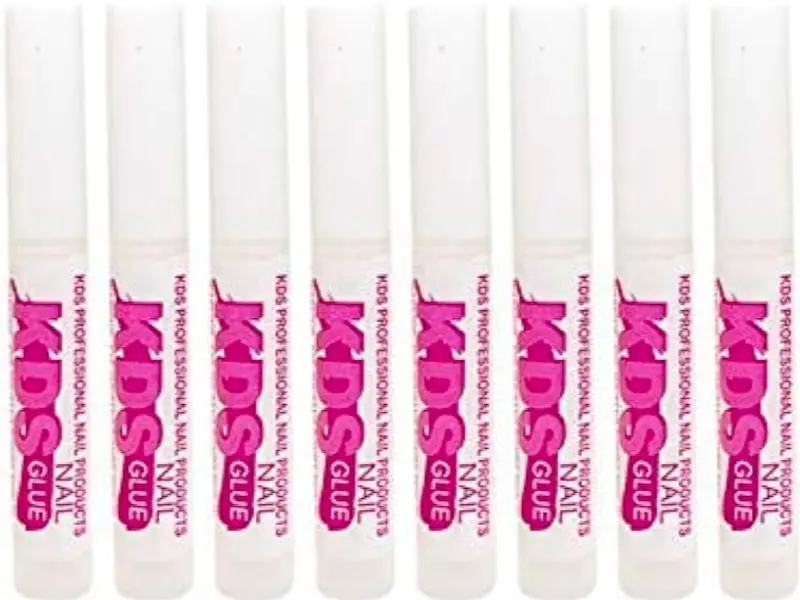 10 pcs KDS Nail Tip Glue - Adhesive Super Bond for Acrylic Nails Tips - 0.07 oz for Each Glue