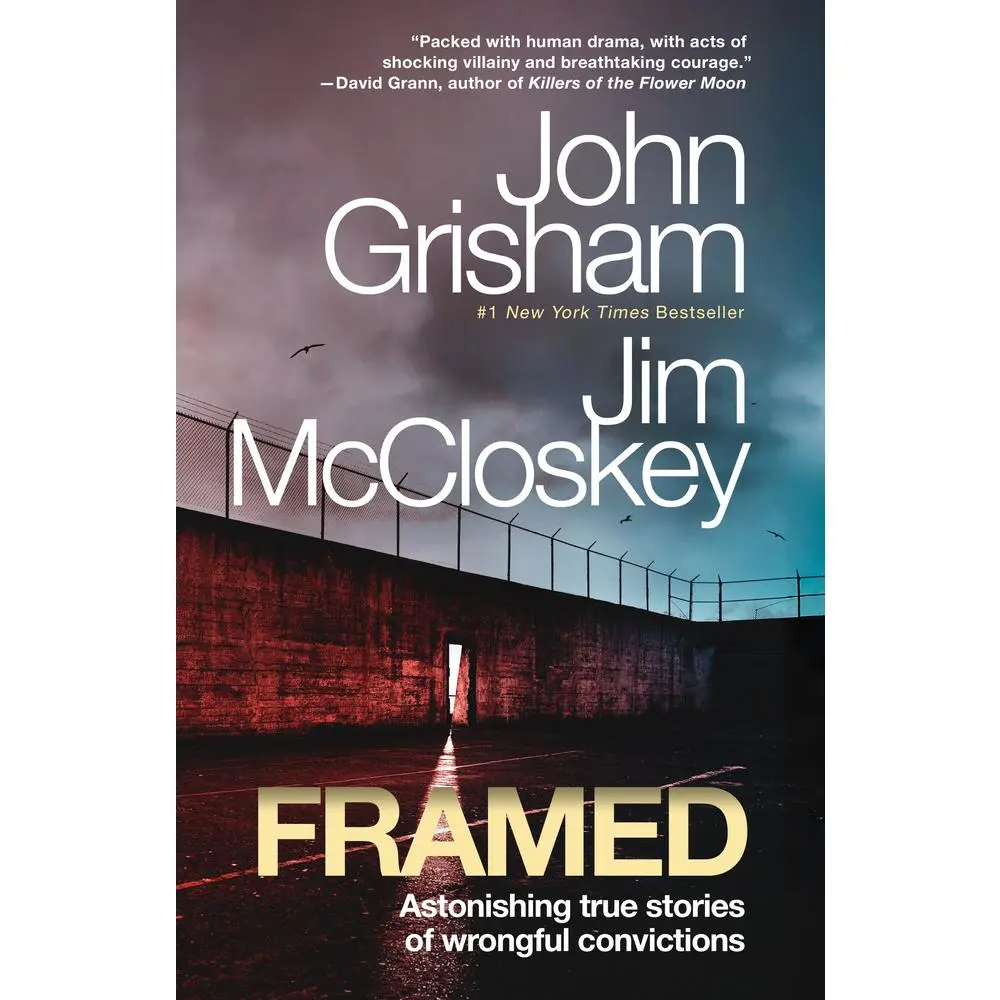Used Literature Book - Framed: Astonishing True Stories of Wrongful Convictions by John Grisham (Soft Cover, Vintage Reading Materials, 0.49 lb, English), 0.49 Pounds