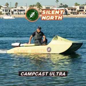 CampCast Ultra Inflatable Fishing Boat