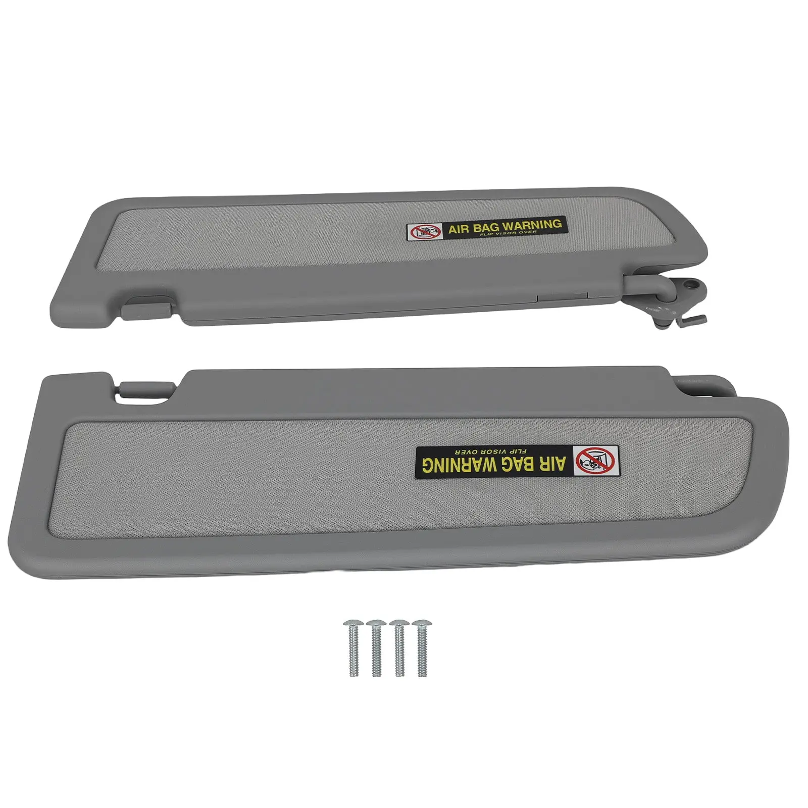 Gray Interior Sun Visor compatible for Honda Civic 06-11 83280-SNA-A01ZC Left Right Pair
