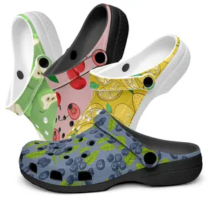 Fruit Print Premium Clogs