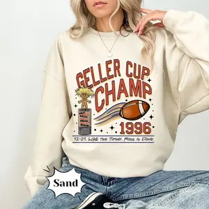 Friends Geller Cup Champ Thanksgiving Sweatshirt