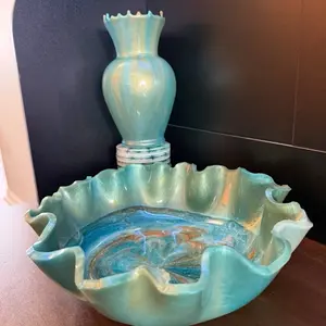 Custom Resin Bowl & Vase Set | Personalized Home Decor | Customizable