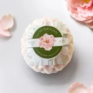 Handmade Rose & Shea Butter Soap - Hydrating Natural Bar Soap for Daily Hand and Body Cleansing