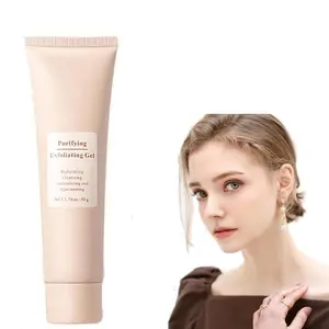 2 pcs Purifying Exfoliating Gel, Purifying Exfoliating Moisturizing Gel for Face and Body, Removes Dirt and Oil