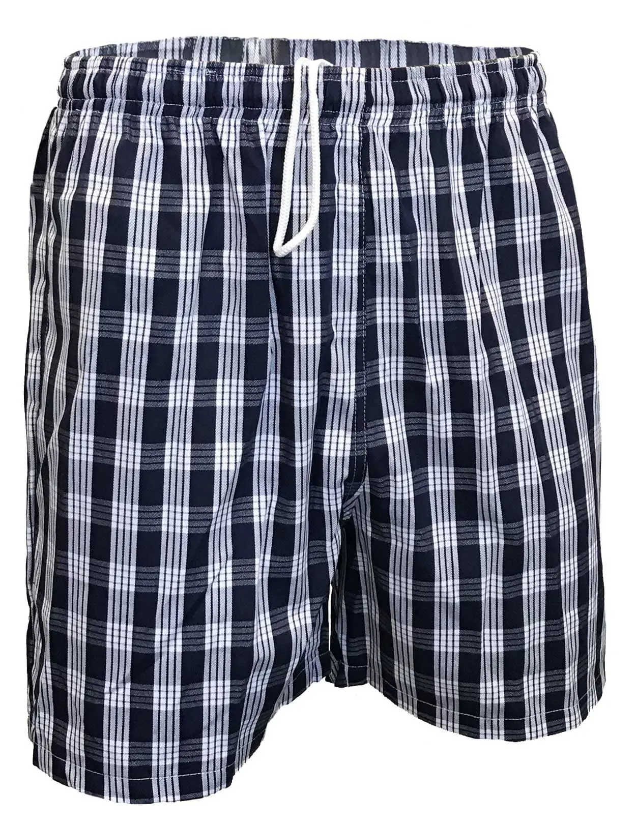 Navy Palaka Shorts Hawaii Heritage Design