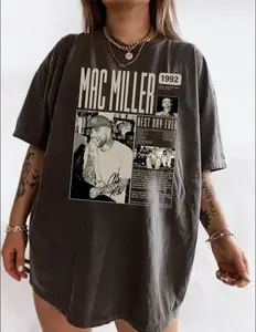 Mac Millers 90s Shirt, Mac Self Care Shirt, Vintage Bootleg Sweatshirt, Mac Fan Gift, Graphic Tees Top Womenswear Print Streetwear Tshirt, Hoodie and Sweatshirt