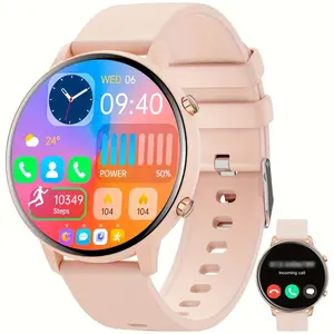 New Unisex Sport Smartwatch, Call and Text Function, Step Counter, Multiple Sports Modes, Compatible with iOS/android, Ideal Gift