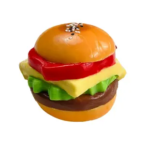 Taonini Handmade Silicone Burger Squishy | Non-Toxic Safe Fidget for Teens & Adults  squeezeluck squishy toy