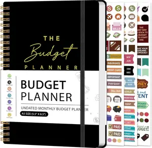 Budget Planner Account Book Monthly Expense Tracker, Saving & Debt Tracker, Monthly Budget Review 5.5" x 8.5", Control Your Money to Manage Your...