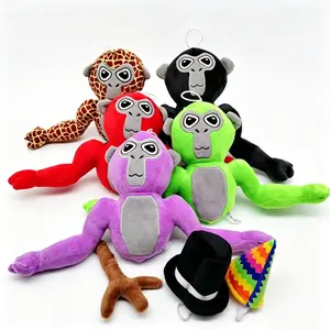Monke Gorilla Plush Toy - Soft Stuffed Animal Doll, Inspired VR Game Gift for Gamers