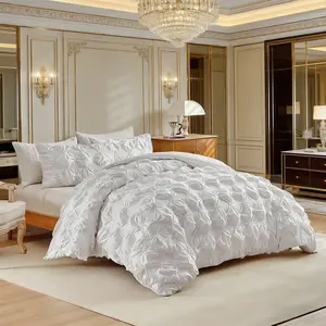 Washable Quilt Cover Set - 2 or 3 Count, Ultra Soft Bread-Like, Elegant Design, Luxury Bedroom Decor, Comfortable Breathable, Hotel Quality, Perfect Gift, Duvet Cover Sets