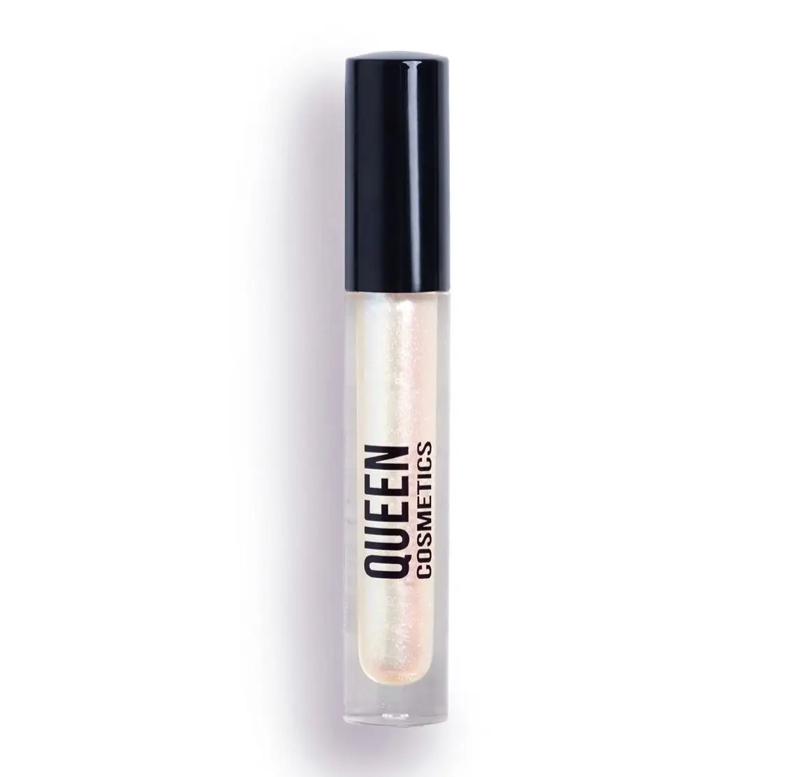 QUEEN Cosmetics Astral Projection Lipstick - White Pearlescent Diamond Shimmer - Hydrating Vegan Formula - Long Lasting High Shine Finish - Ideal for