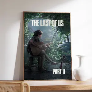 The Last of Us Movie Poster, Classic Vintage Movie Poster, The Last of Us Film Poster, Canvas Cloth Posters
