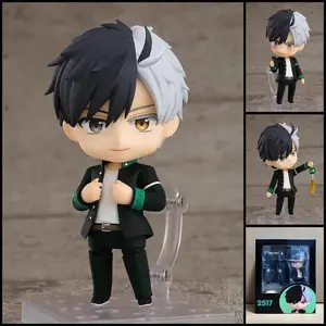 Q Version 2517 Sakura Yao Wind Breaker Posable Face Swap Anime Action Figure Boxed Collectible Decor Toys Model Doll Kids Gifts