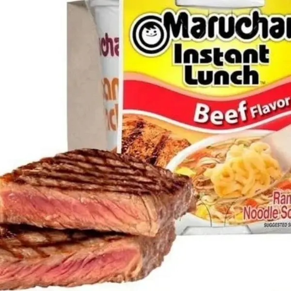 Maruchan Instant Lunch Beef Flavor Ramen Noodle Soup 2.25oz - Ideal for Pasta Lovers - Pansit, Food