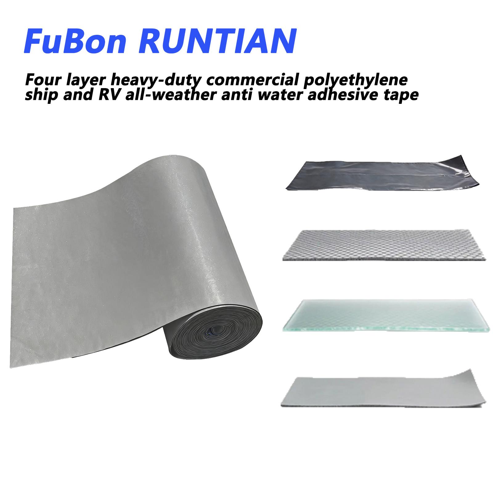 Heavy Duty RV Roof Tape – Industrial Waterproof Seal for Leaks, UV Resistant & Rust Proof, Strong Adhesive PE Patch for Camper, Trailer, Container Roof Repair