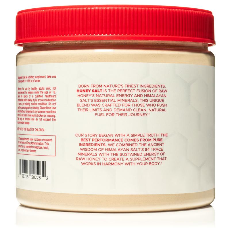 Flight Honey Salt - Natural Electrolyte & Hydration Powder for Athletes