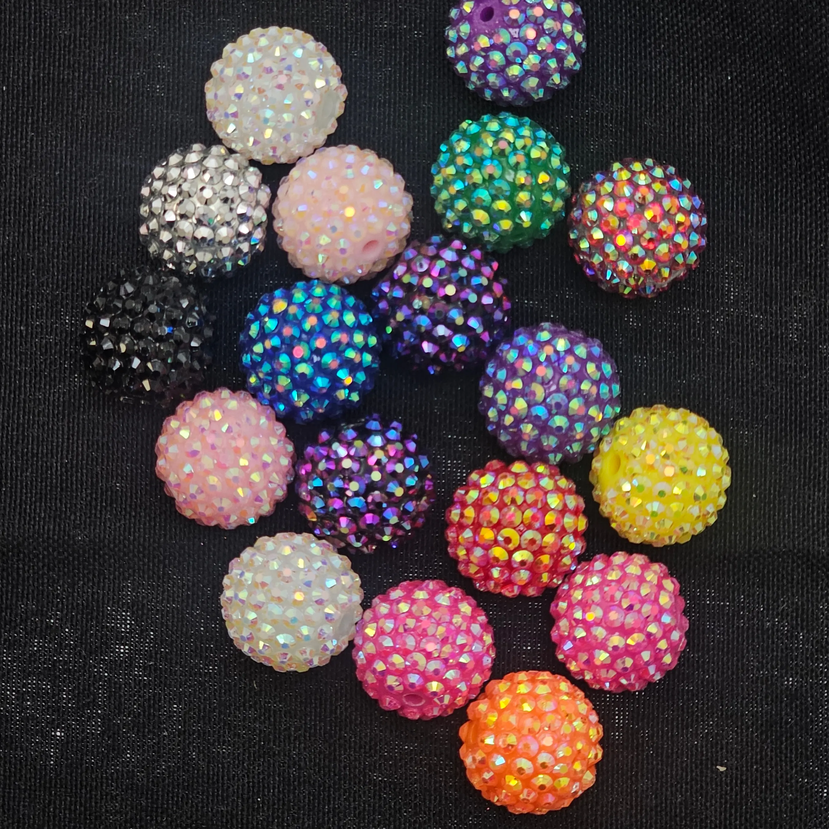 ZY1586022 Rhinestone(20mm 50pcs）