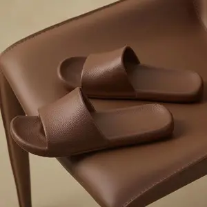 Women's summer non-slip indoor home bathroom EVA couple's home sandals men's retro style slippers