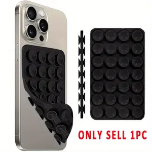 Dual-Sided Silicone Phone Stand Holder, Hands-Free Strong Grip, Ideal for Selfies and Videos, Smartphone Accessories, Secure Holder Smartphone