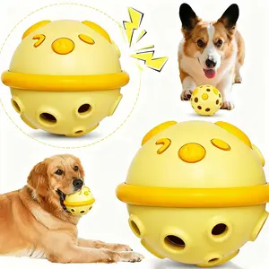 Interactive Training Dog Ball Toy, Durable Chew, for Aggressive Chewers, Fun Squeaky Sound, Suitable for Small Medium Large Dogs, Teeth Cleaning (/)