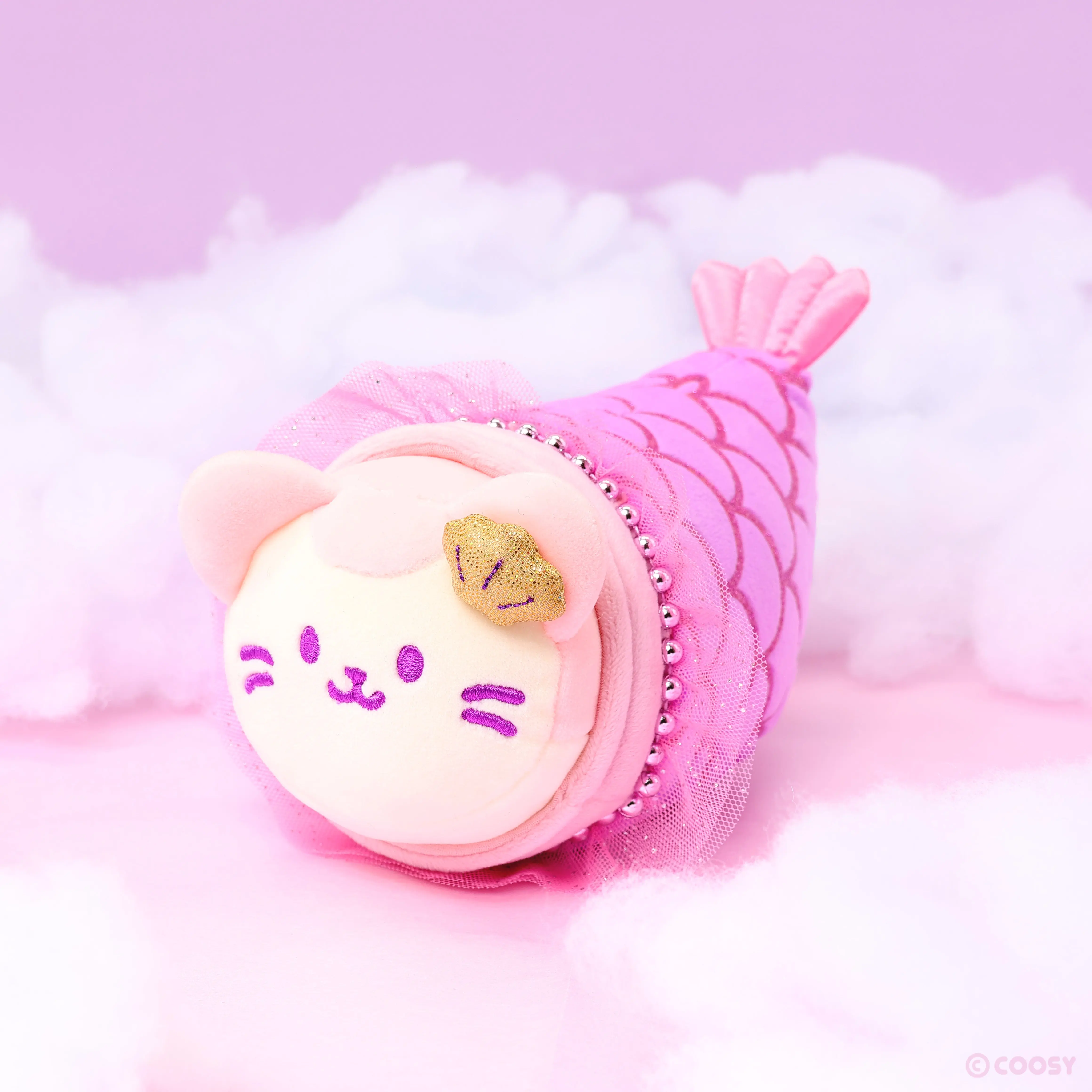 Mermaid Kittiroll Small Outfitz Plush Mermaid Kittiroll Small Outfitz Plush