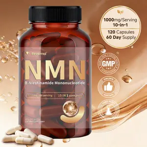 NMN Supplement 1000mg Per Serving (2 Capsules) | 10-in-1 Complex with Resveratrol, Quercetin, CoQ10 & Glutathione | Cellular Energy & Antioxidant Support | Enhanced Bioavailability with TMG & Black Pepper | 120 Vegan Capsules
