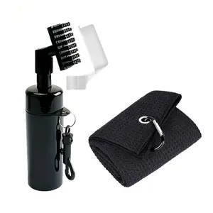 1 Set Golf Cleaning Kit, Golf Club Cleaning Brush, Golf Ball Towel, Or Mini Golf Score Counter, Portable Golf Accessories,Golf Tools