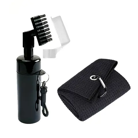 1 Set Golf Cleaning Kit, Golf Club Cleaning Brush, Golf Ball Towel, Or Mini Golf Score Counter, Portable Golf Accessories, Golf Tools, Golfing Tool, Golf Gear, Golf Equipment, Golf Supply
