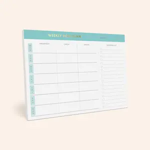 Weekly Meal Planner Notepad
