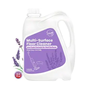 67.6 fl oz TOTAL!  Snowlily Floor Cleaner 2-Pack - Professional Grade Lavender Scent, Streak-Free for All Robot Vacuums household