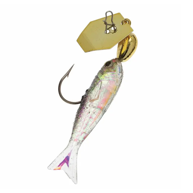 Z-Man Chatterbait Flashback Mini Bass Crappie Trout Bluegill Perch panfish Largemouth Smallmouth Walleye fishing Lure Versatile ultra light