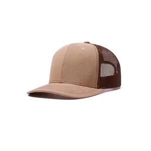 Unisex Adjustable Snapback Trucker Cap - Polyester+Mesh Breathable Back, Curved Brim, 1 Size Fits Most Sports & Outdoor Accessory, One Size Fits