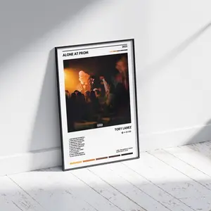 Alone at Prom Tory Lanez Album Poster Unframed
