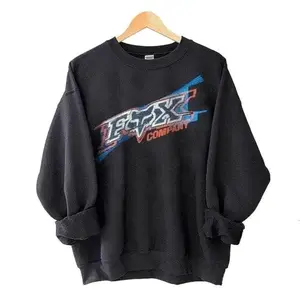 Vintage Fox Racing Sweatshirt, Retro Motocross Pullover for Racing Lovers, Unisex Crewneck Top for Men & Women, Biker Style Gear YBN