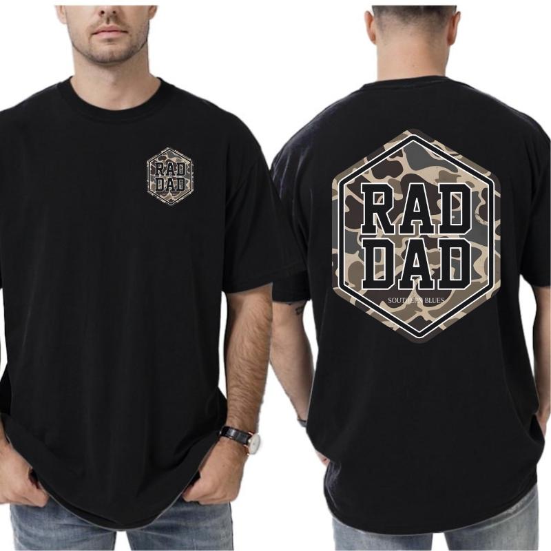 [ New Collection For Men ] [ 100% Cotton ] Rad Dad Pocket T-Shirt, Trending T-Shirt, For Men, Shortsleeve Crewneck Casual Top- men’s t shirt- Cotton Menswear- Menswear Tops- Men’s Graphic Tees-outfitsmen, Gift For Men, For Dad, Menswears